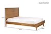 Picture of RETRO 3PC OAK BEDROOM COMBO IN QUEEN/ KING SIZE *MAPLE