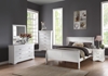 Picture of LOUIS PHILIPPE BED FRAME IN KING *WHITE