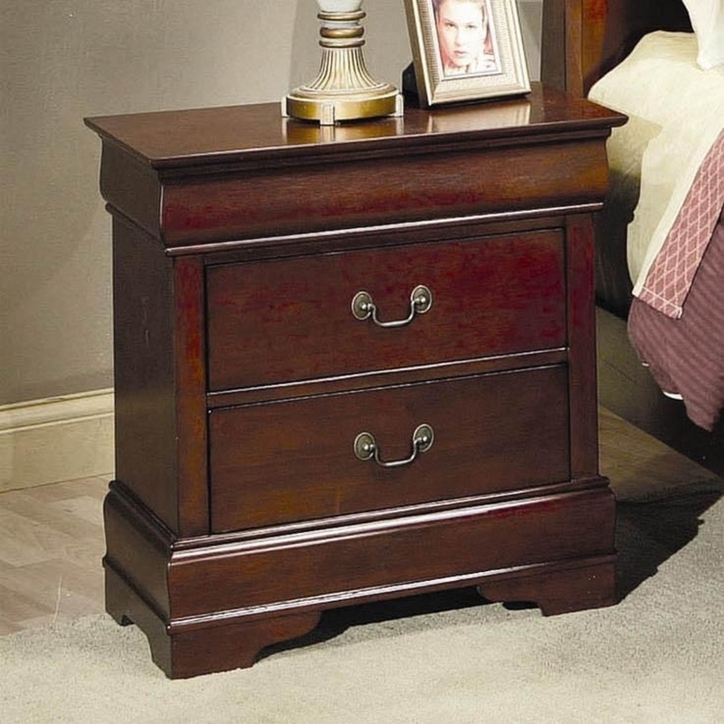 Picture of LOUIS PHILIPPE NIGHTSTAND *CHERRY