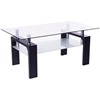 Picture of HORIZON Glass Coffee Table * Black