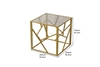 Picture of CLIO END TABLE *GOLD