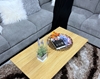 Picture of HENMAN 110 RECTANGLE TOP AND STRAIGHT LEG COFFEE TABLE *OAK AND BLACK