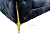 Picture of MANCHESTER 3+2+1 BUTTON-TUFTED FABRIC SOFA RANGE *BLACK VELVET