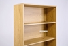 Picture of SAILOR 2 DOOR BOOKSHELF WITH RATTAN *OAK