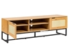 Picture of SAILOR 150 2 DOOR TV UNIT WITH RATTAN *OAK