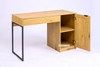 Picture of SAILOR 120 1 DOOR 1 DRAWER OFFICE DESK WITH RATTAN *OAK