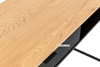 Picture of MASS 120 1 DRAWER OFFICE DESK *OAK AND BLACK