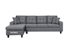 Picture of DEXTER SECTIONAL REVERSIBLE SOFA *GREY