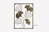 Picture of GINKGO LEAVES METAL WALL ART (91CMX66CM)