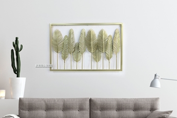 Picture of LEAVES 01 METAL WALL ART (90CM X 60CM)