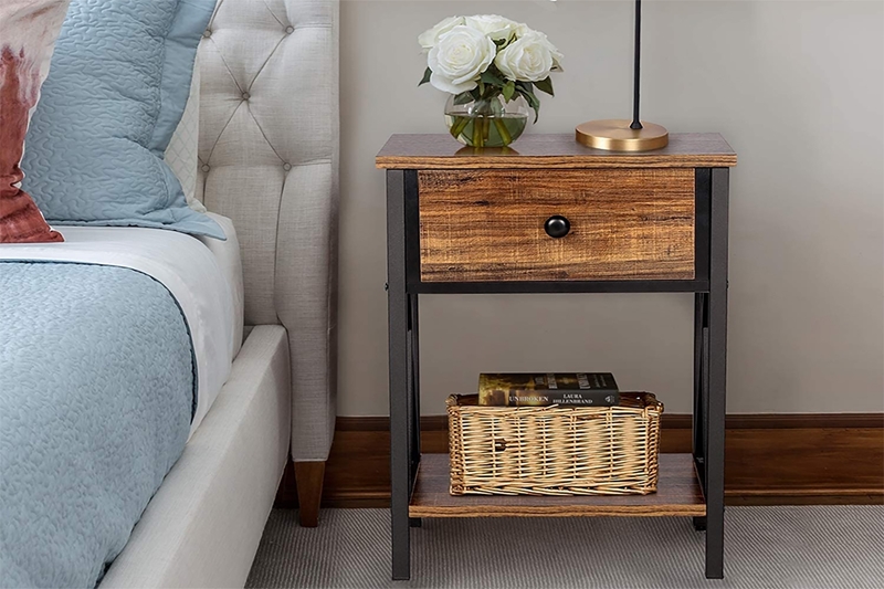 Picture of STEAM BEDSIDE TABLE