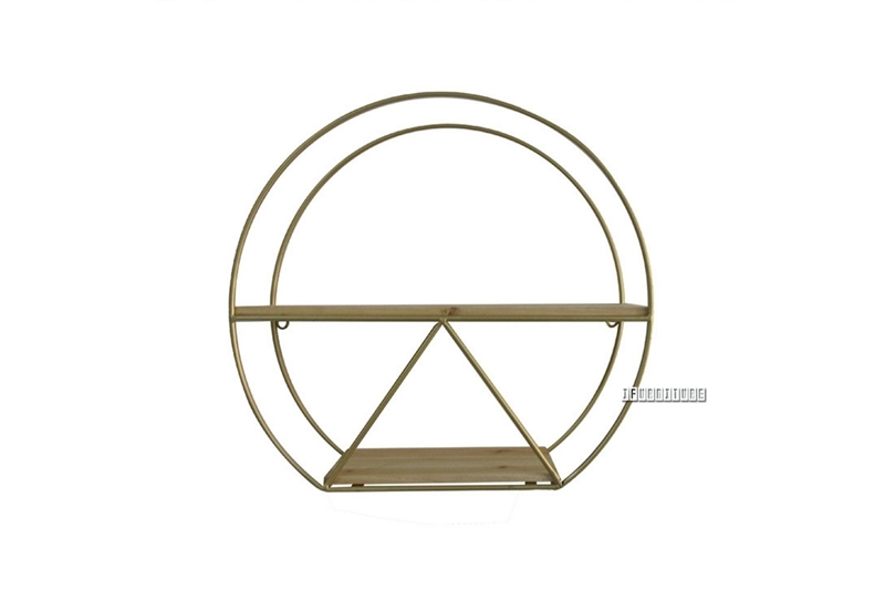 Picture of GENOA ROUND WALL SHELF (40.64CM X 45.72CM)