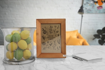 Picture of BELLA WOODEN PHOTO FRAME (20CM X 26CM)